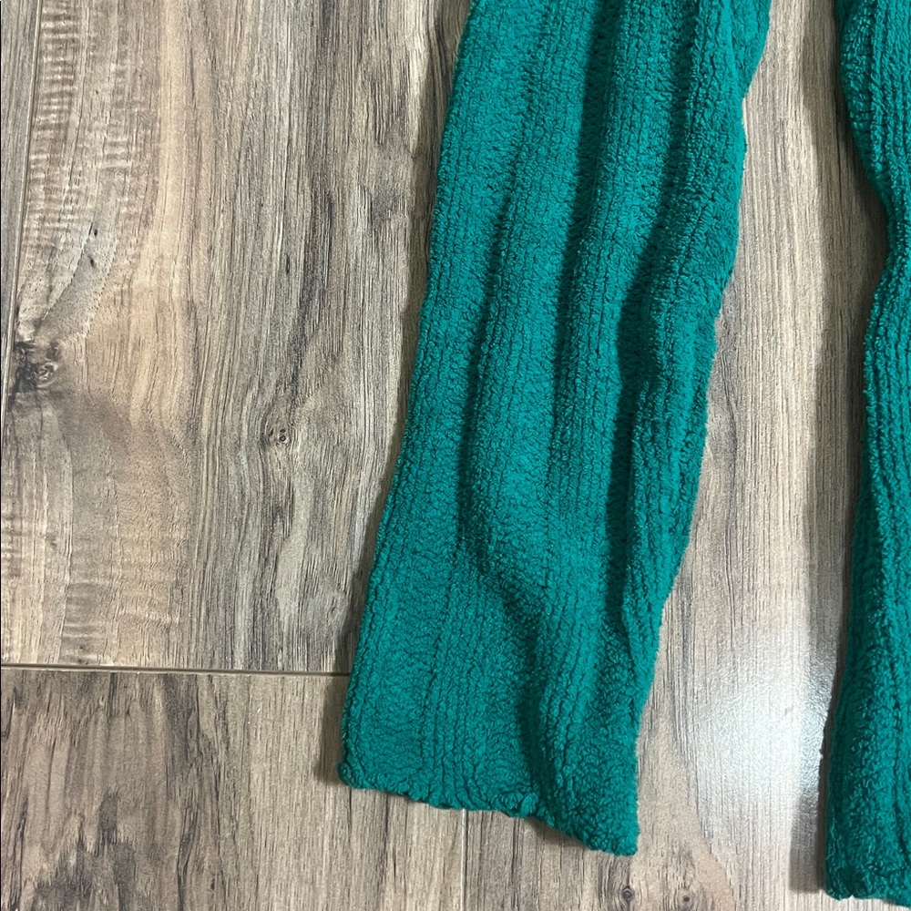 Vintage Basic Editions Ribbed Green Turtleneck Sw… - image 4